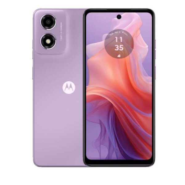 Motorola Moto e14 Mobile Phone, 6.56 HD Display, UNISOC T606 Processor, 2GB RAM, 64GB Storage, Mali G57 MP1 GPU, Android 14 Go Edition , 5000 mAh Battery Capacity, Graphite Gray Moto e14 - Image 3