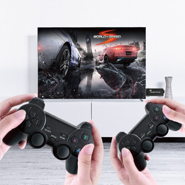 Lemon Toys 2.4G Wireless Controller Gaming Console Gamepad,4K Ultra HD Game Stick-Supports Wireless Dual Play,3000+ Classic Games,35 Hrs Continuous Gameplay,Video Games For Kids-Usb Rechargeable - Image 5