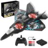 RC Plane 2.4GHz Remote Control Plane L0712 Drone Quadcopter Hovering with Auto Hovering Fighter Aircraft RC Airplane RTF for Beginner, Kids and Adults,3D Flip Airplane Toy