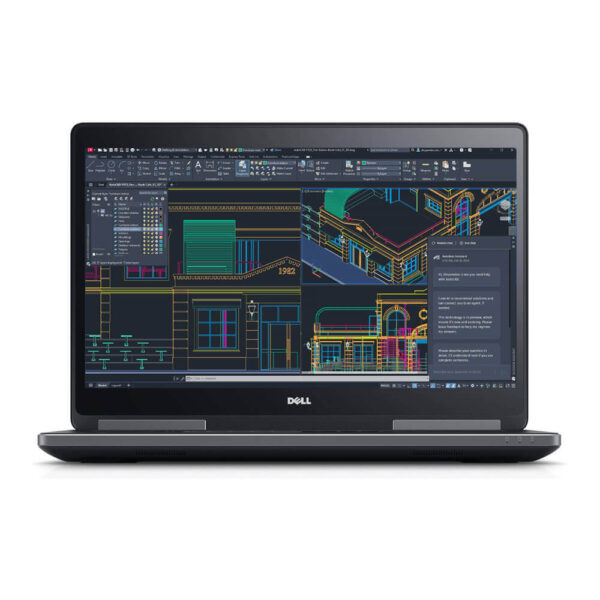 DELL PRECISION 7720 | I7/16GB RAM/512GB SSD | 6TH GEN |  17.3" NUMERIC | 2.70GHZ | HQ SERIES | 4 CORE | 6GB NVIDIA QADRO P3000 | 8GB INTEL