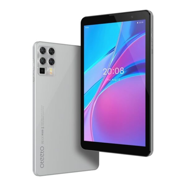 Oteeto Tab 8 Tablet, 8 Inch Display, 8GB RAM, 256GB ROM, Octa Core 1.8GHz, 5G, 5000mAh Battery, 13MP Rear Camera, 5MP Front Camera, Android 13