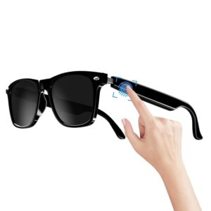 SMART GLASS WITH CAMERA | VOICE RECORD | VIDEO | CAMERA | AI CHAT | MUSIC | CALL