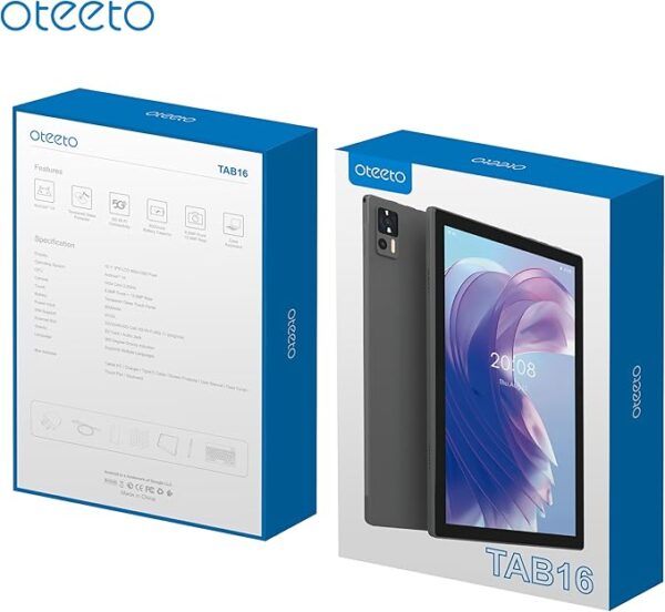 TAB 16 tablet/10.1 Inch IPS LCD/Octa Core 2.0GHz/Android 14/4G Connectivity/6000 mah battery/12GB + 512 GB/8 Mp front + 13 Mp rear camera/keyboard/touch pen - Image 3